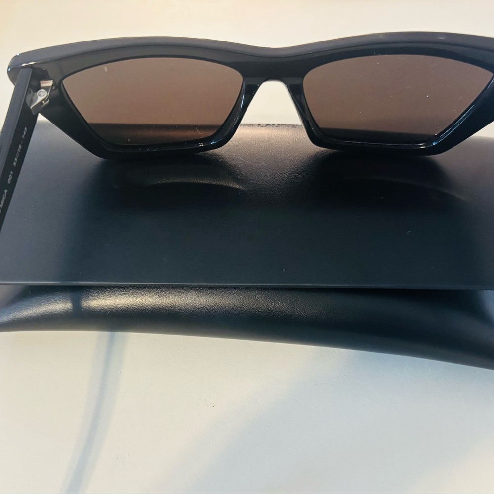 Saint Laurent Glossy Black Eyewear